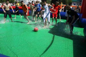 День футбола в городе Ярославль