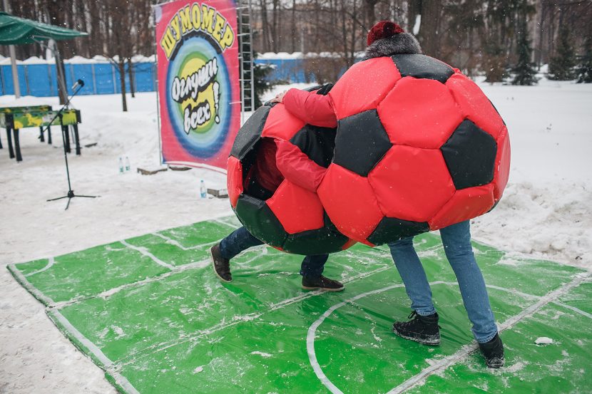 Футбольное сумо мягкое - футбольные аттракционы FootBallPark